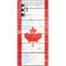 Canada Flag Light Wood Galaxy Note 10 Plus Skin